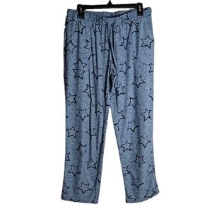 LUCKY BRAND Blue Star Print Pajama Pants Size Medium